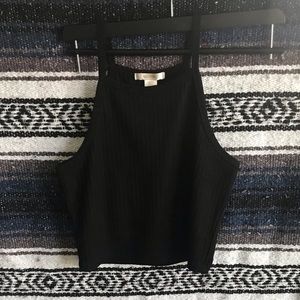 Ribbed Crop Tank